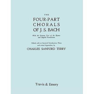 Four-Part Chorals of J.S. Bach. (Volumes 1 and 2 in one book). With German text